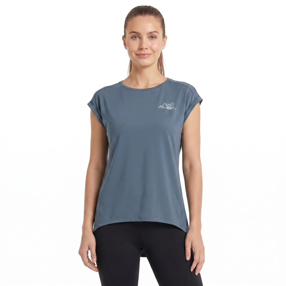 TNF Womens ODLES Tech Tee Grey