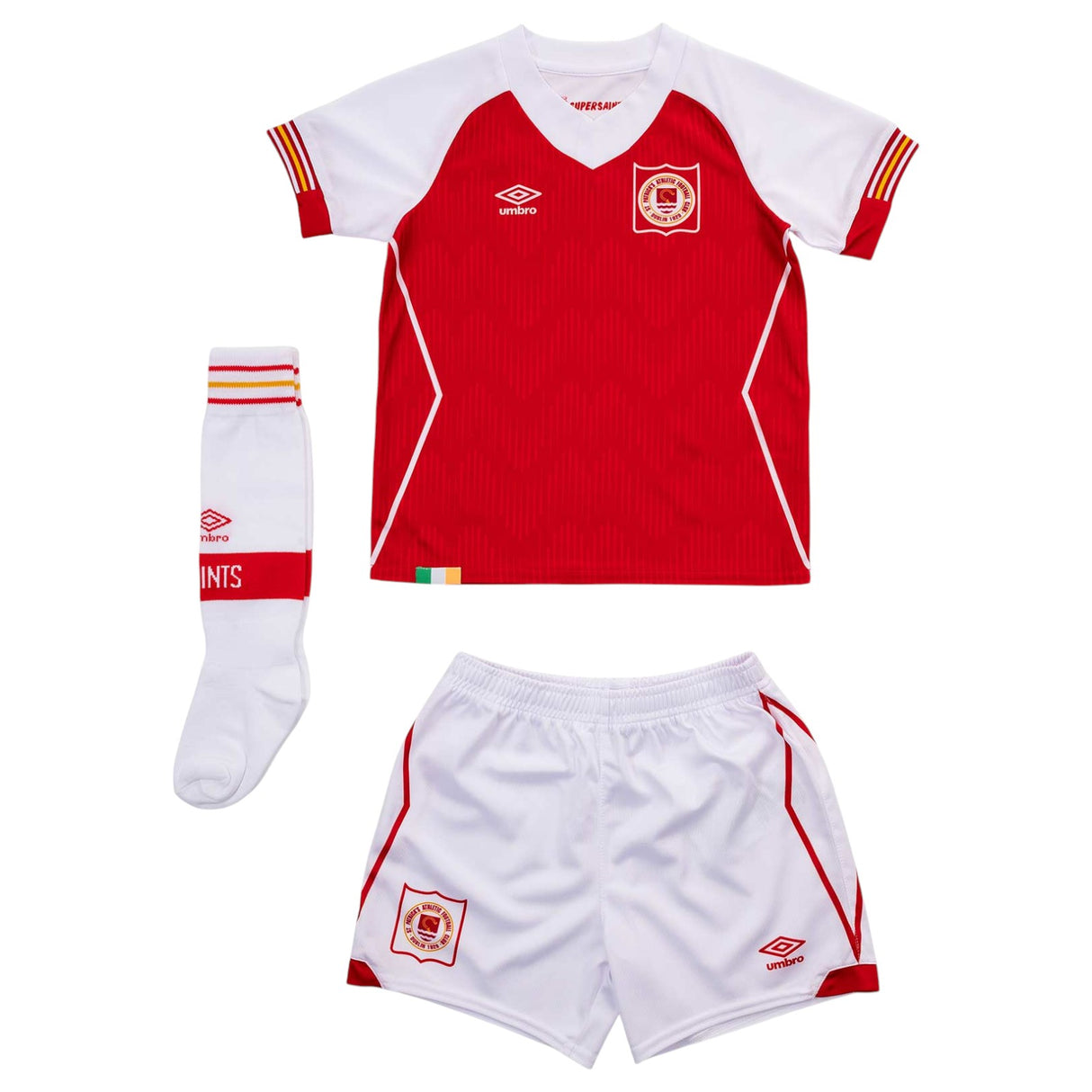 Umbro St Patricks Athletic Football Club 2026 Home Infant Kit