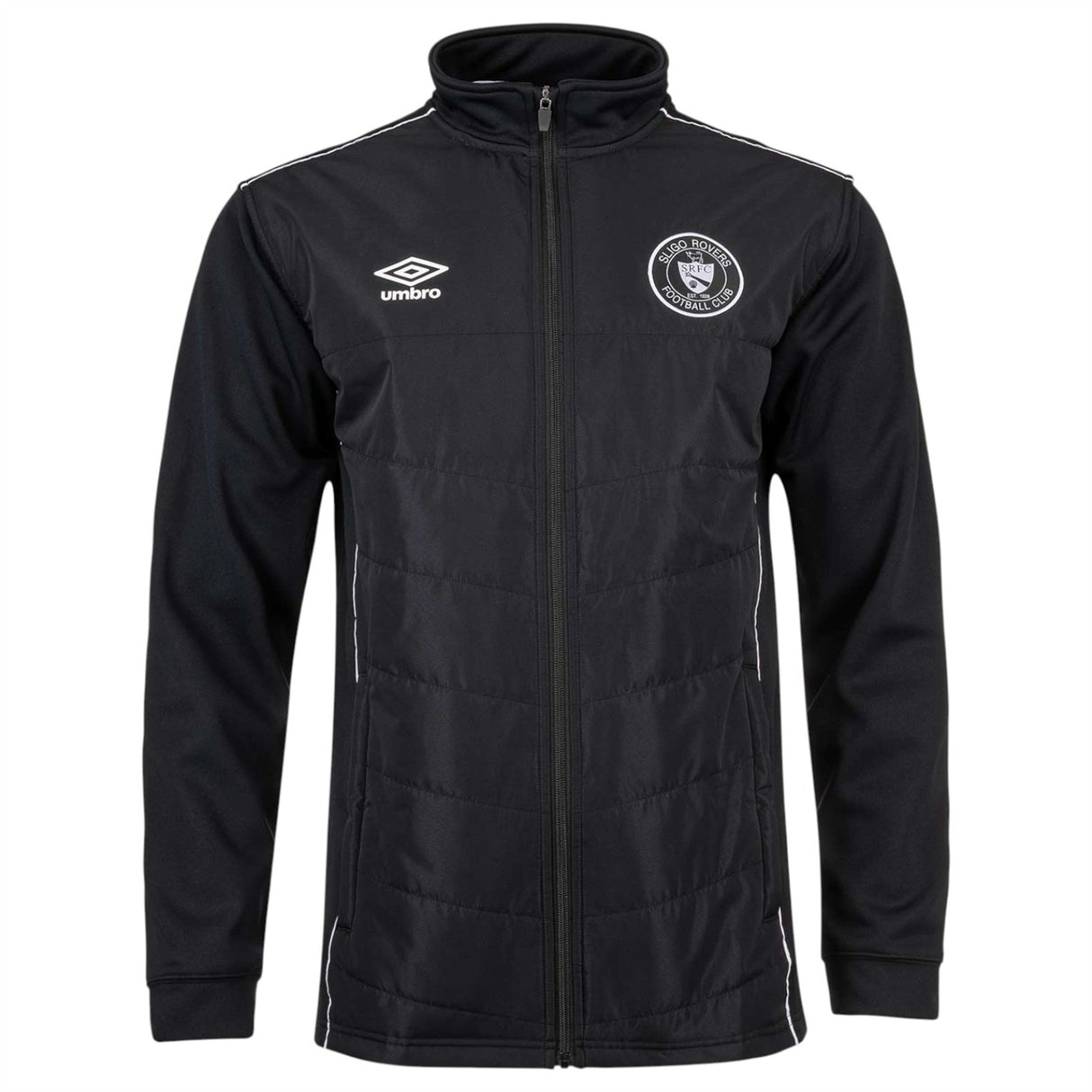 Umbro Sligo Rovers Football 2026 Mens Full-Zip Hybrid Jacket