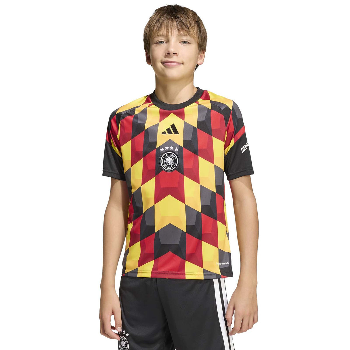adidas Germany Football WC 2026 Kids Home Pre-Match Jersey
