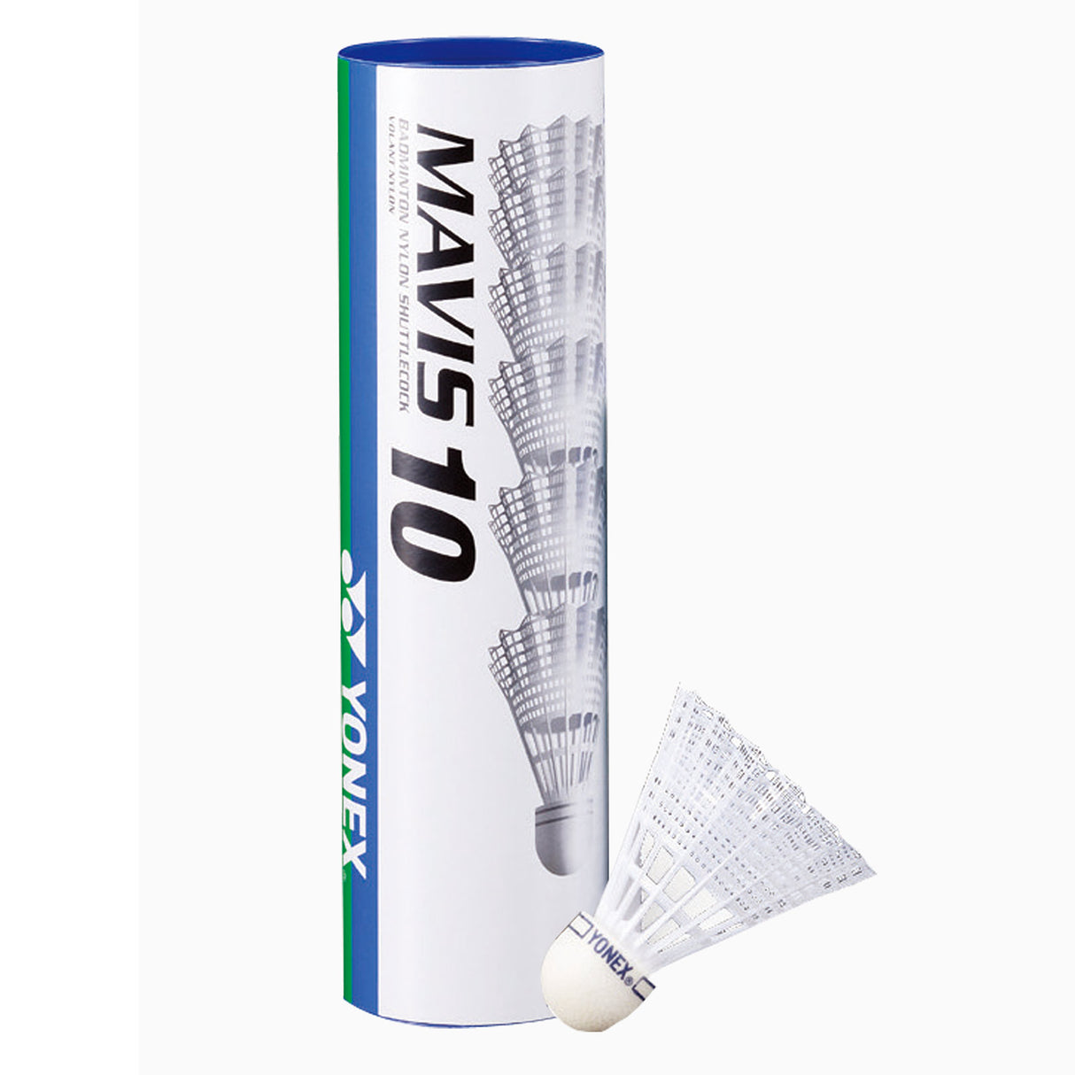 Yonex Mavis 10 Synthetic Shuttles - 6 Pack