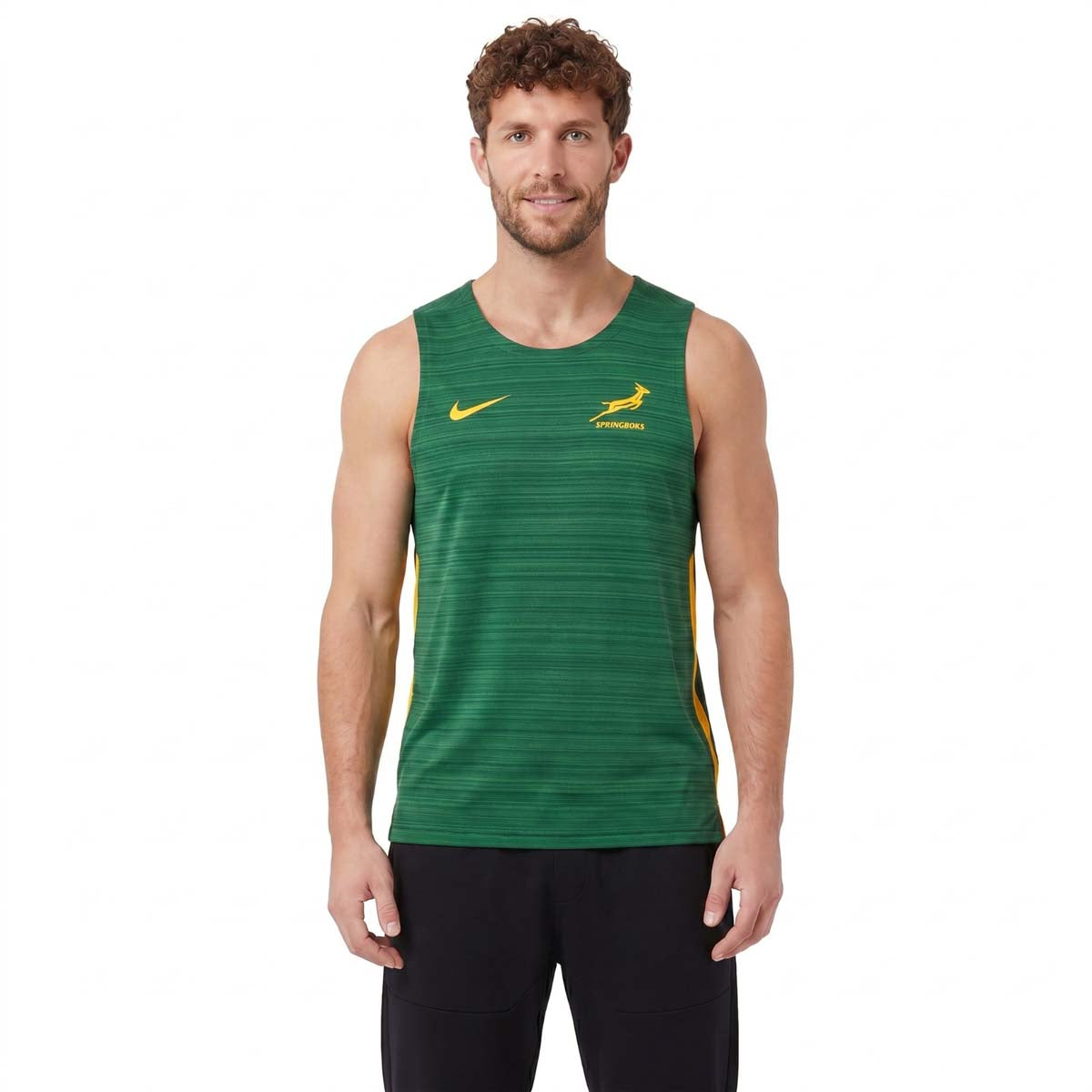 Nike Springboks Rugby Mens Sleeveless Training Singlet