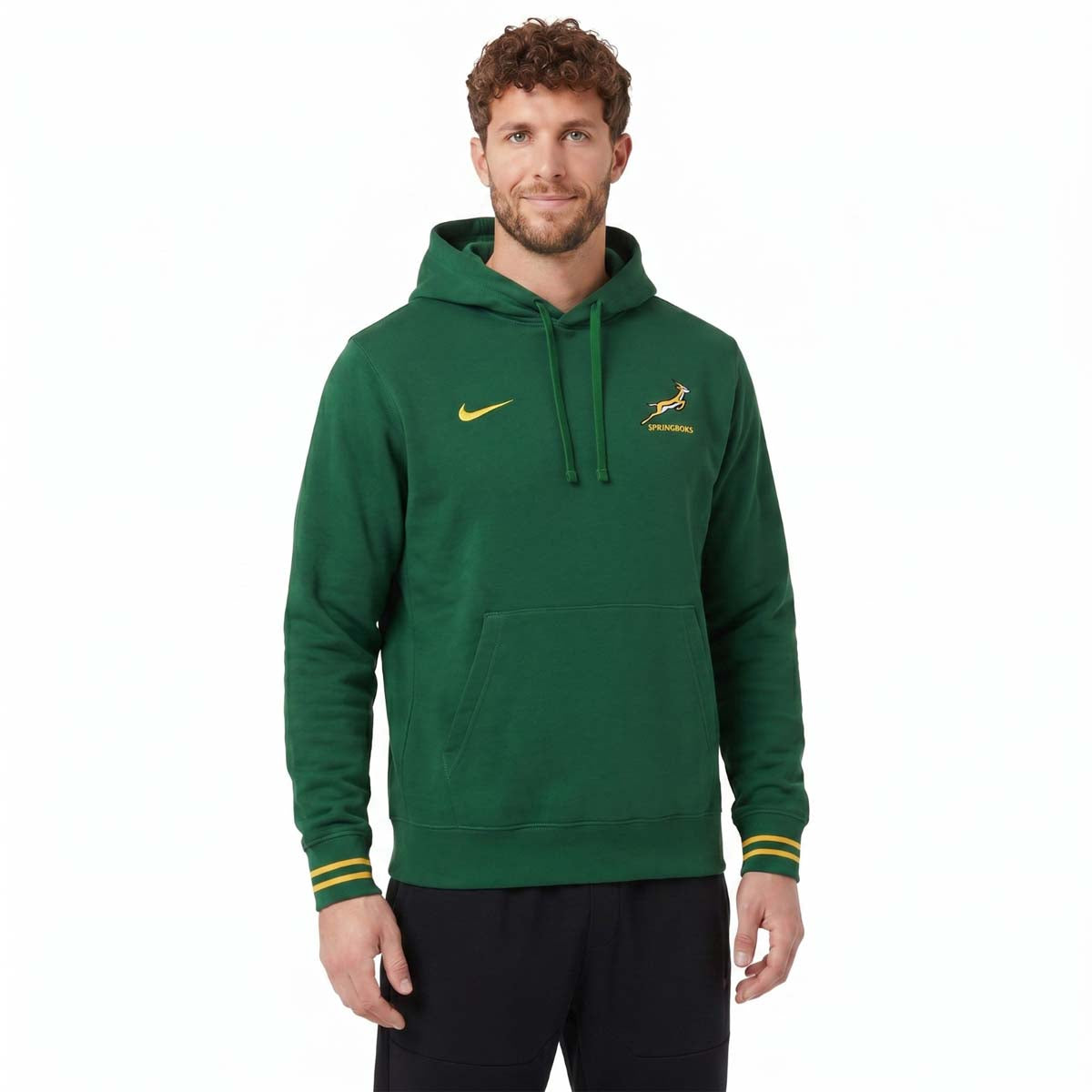 Nike Springboks Rugby Adults Pullover French Terry Hoodie