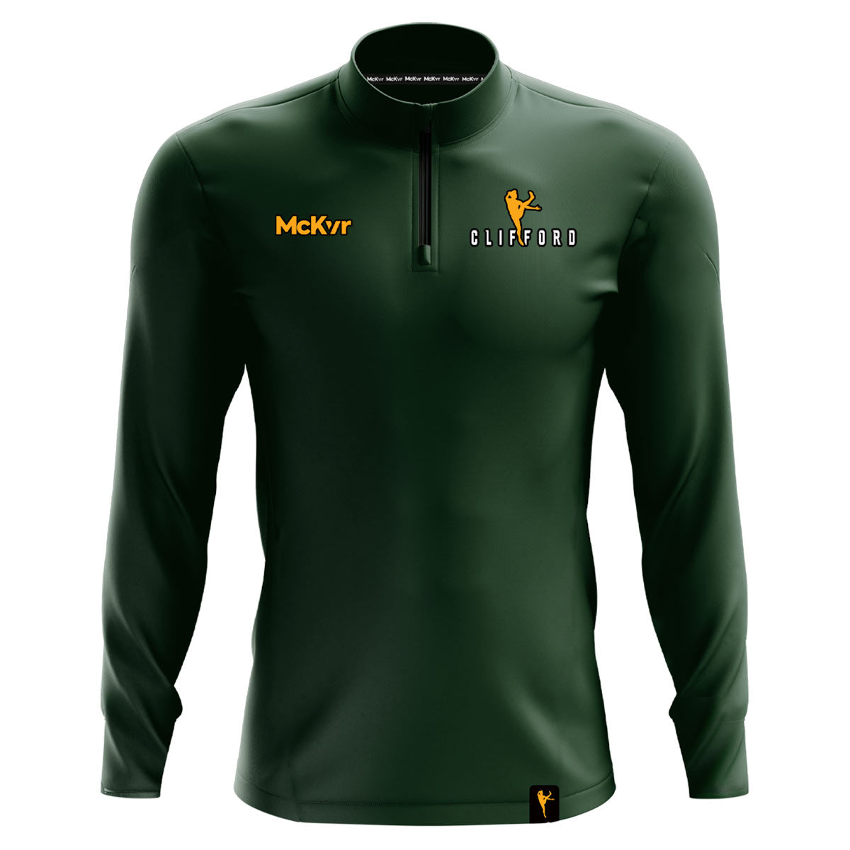 McKeever Clifford Kids QZip Top Green