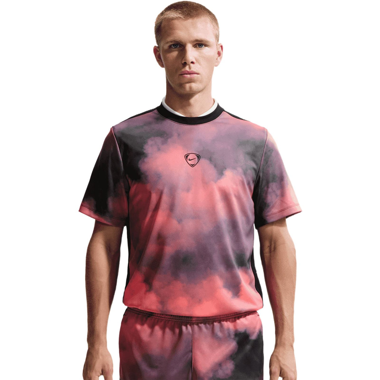 Nike Mens DF ACD SS TOP GX AOP Red