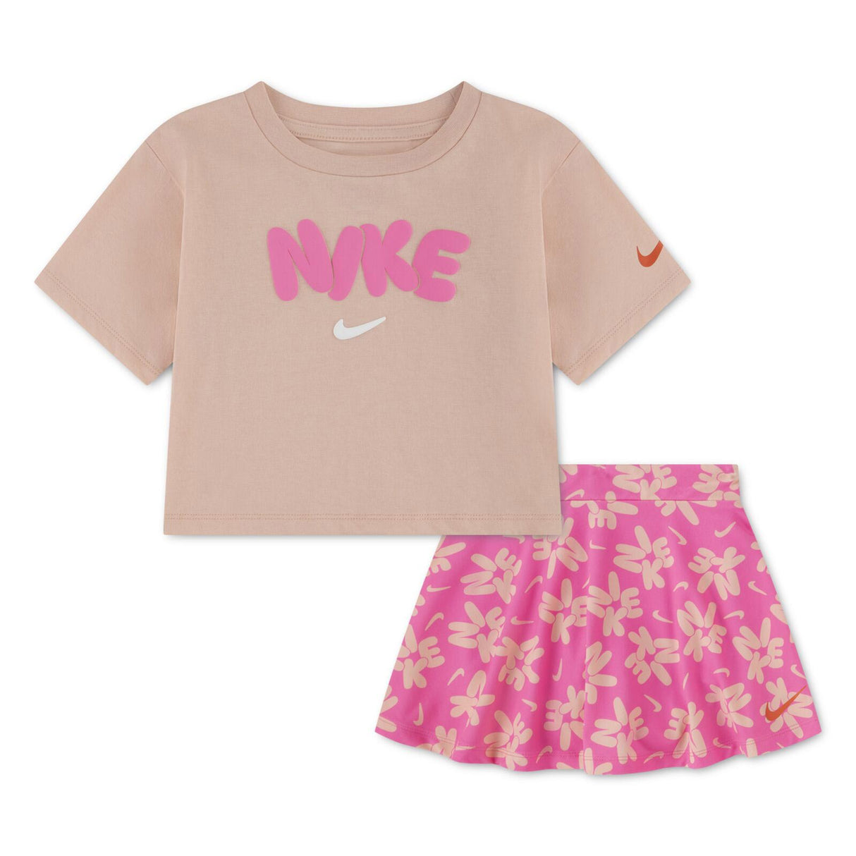Nike Girls Jnr Bold Play Scooter Set Pnk