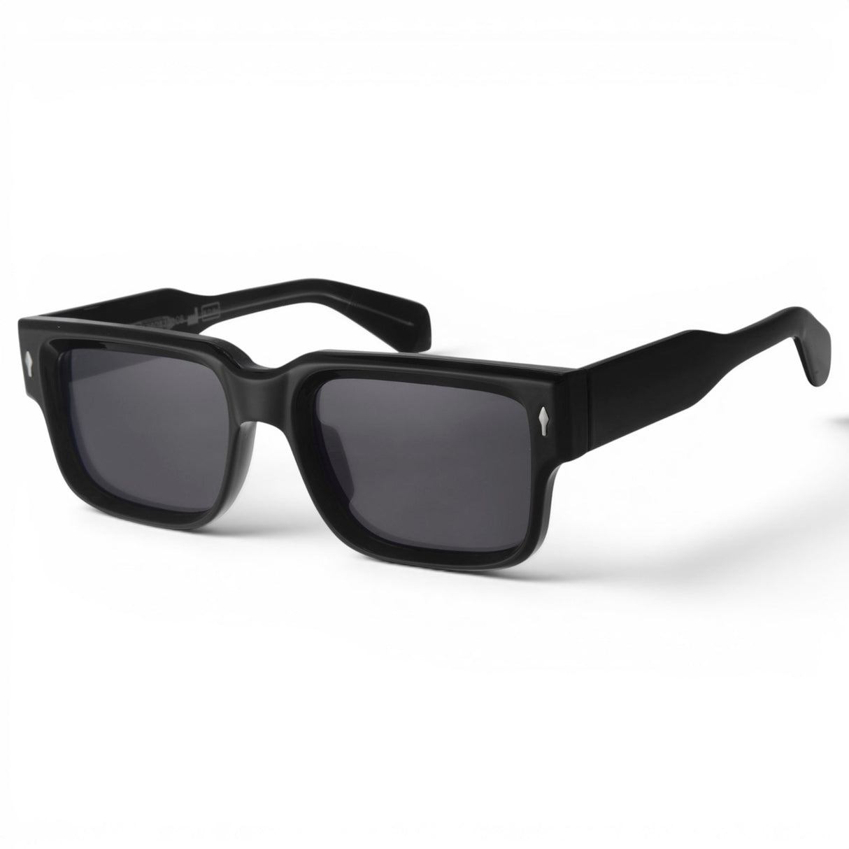 Euro Optics CP Frame Silver Deco Black Polarised Sunglasses