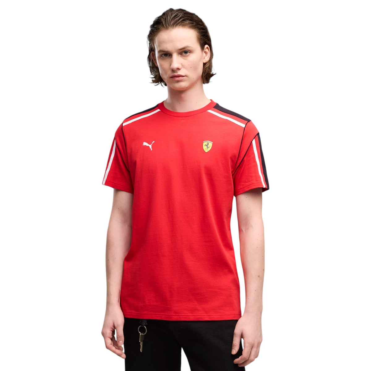 Puma Ferrari MT7 T Shirt Red