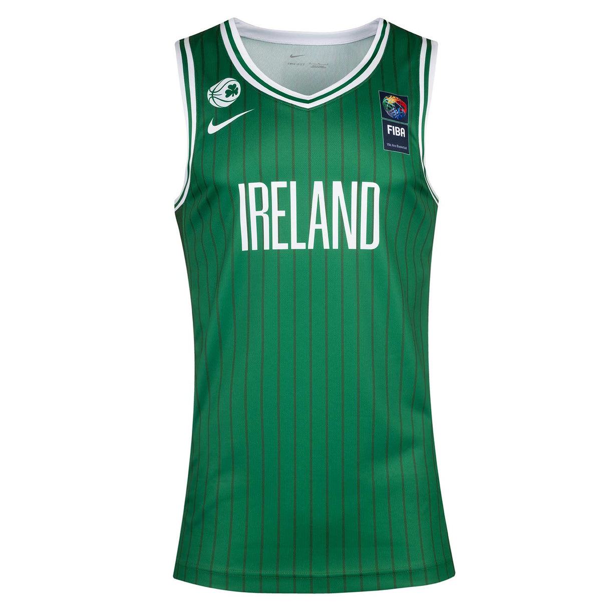 Nike Basketball Ireland 2026 Mens Sleeveless Home Jersey