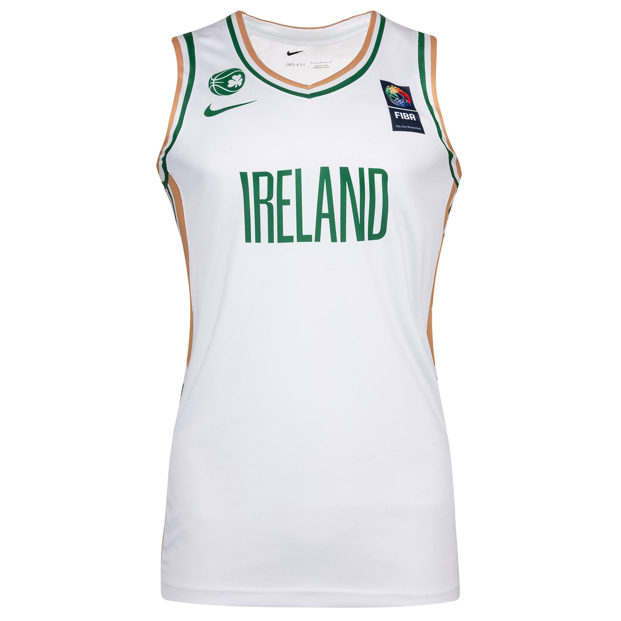 Nike Basketball Ireland 2026 Womens Sleeveless Away Jersey