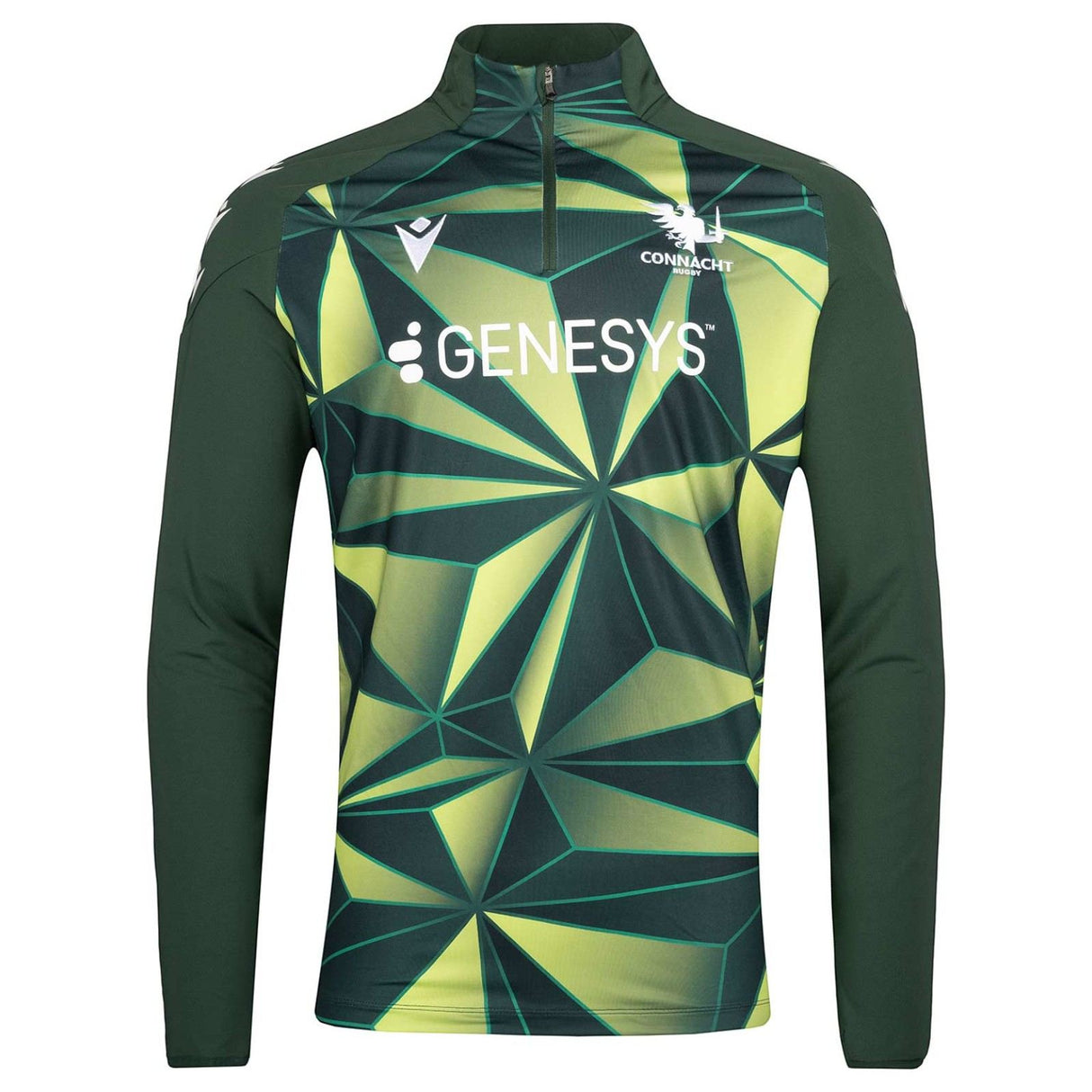 Macron Connacht Rugby 2026/27 Adult Half-Zip Warm-Up Top