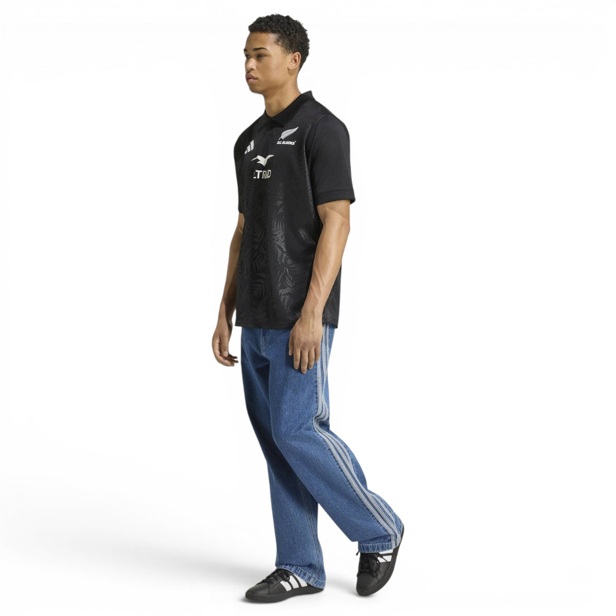 adidas New Zealand All Blacks Rugby Home Replica Jersey