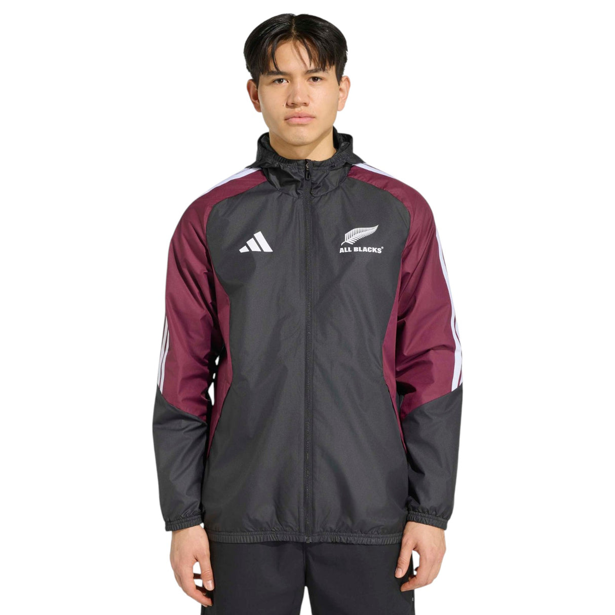 adidas New Zealand All Blacks Rugby All Weather Jacket