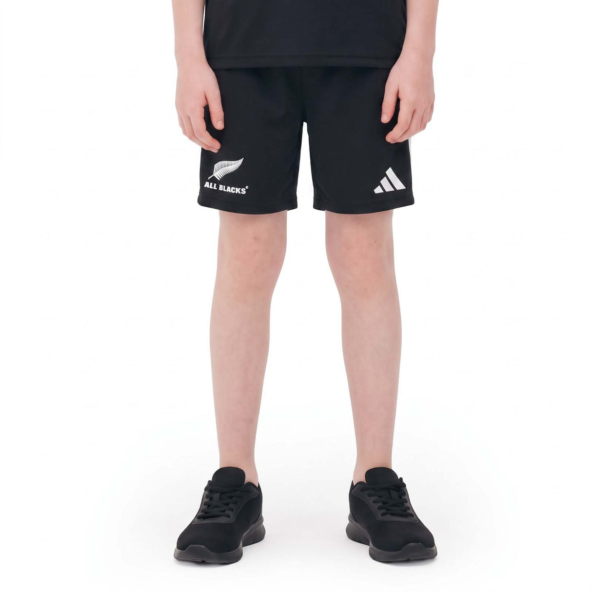 adidas All Blacks Kids Gym Shorts Black