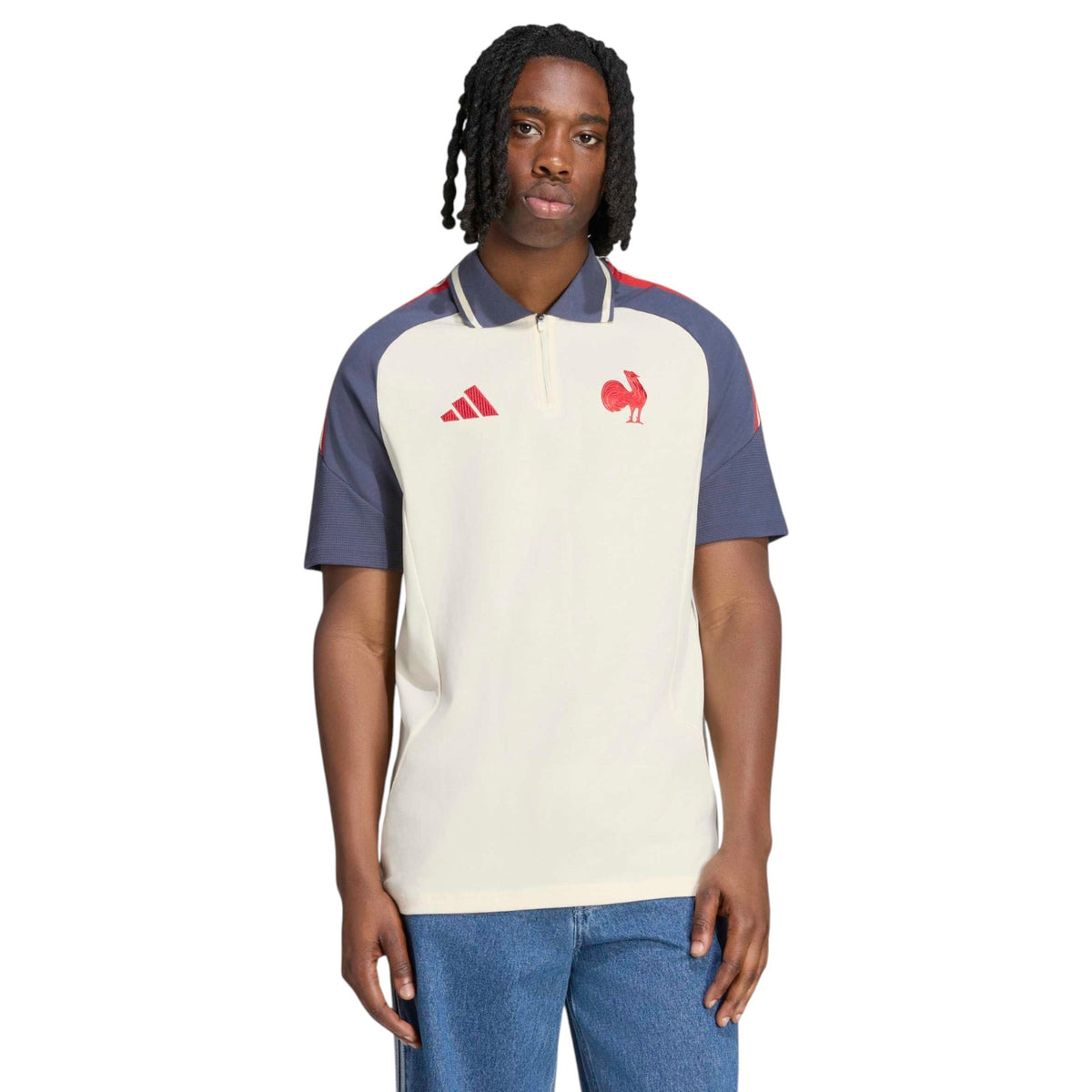 adidas France Rugby 2026/27 Training Polo Shirt