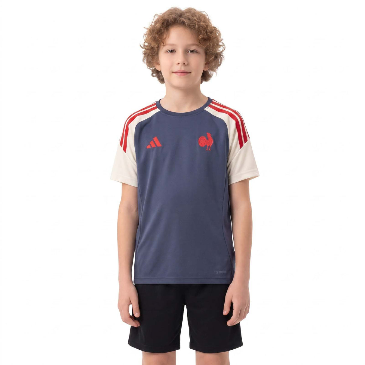 adidas France Rugby Kids Performance Jersey
