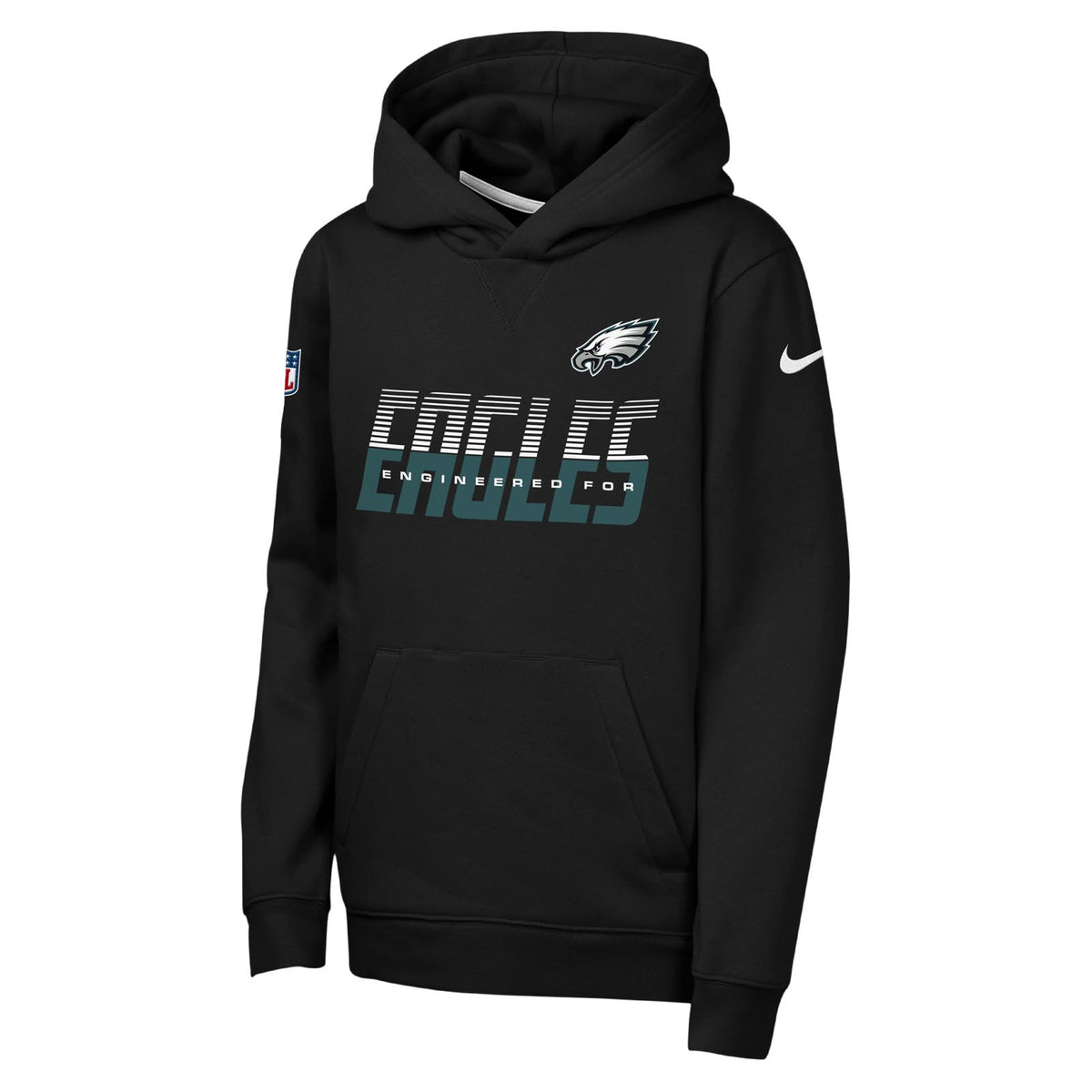Nike Philadelphia Eagles Sideline Pullover Kids Hoodie