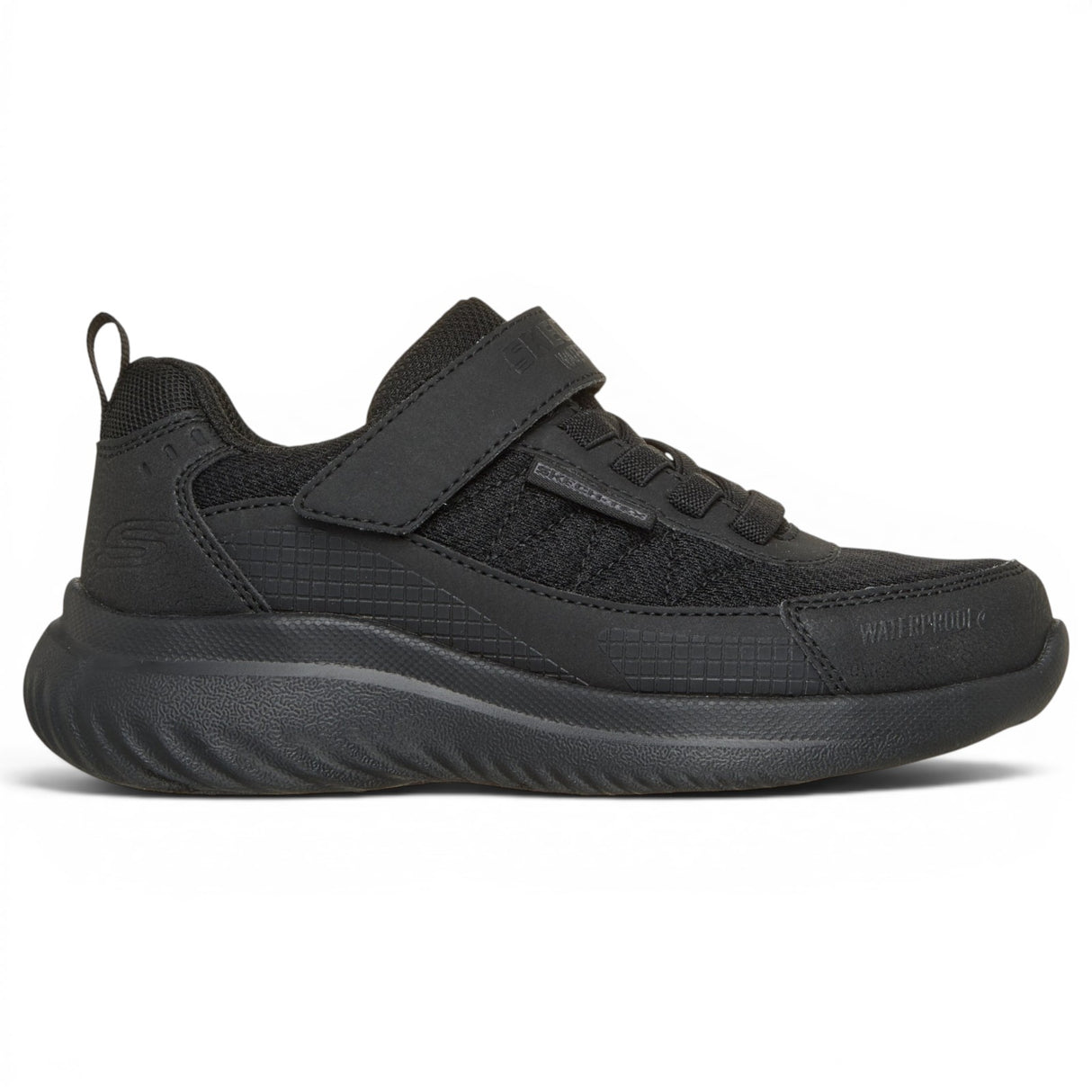 Skechers Bounder 2.0 Kids Cushioned Waterproof Trainers
