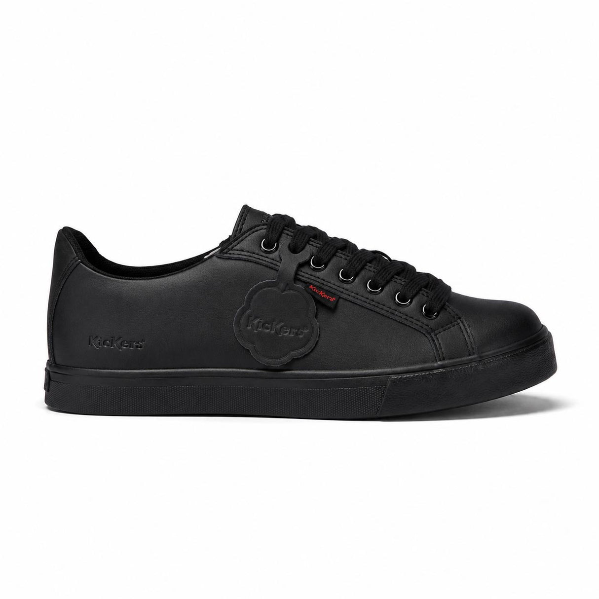 Kickers Tovni Lacer Leather Youth Shoes