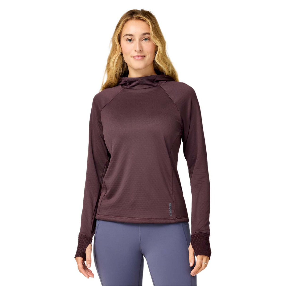 Brooks Momentum Thermal Womens Breathable Hoodie