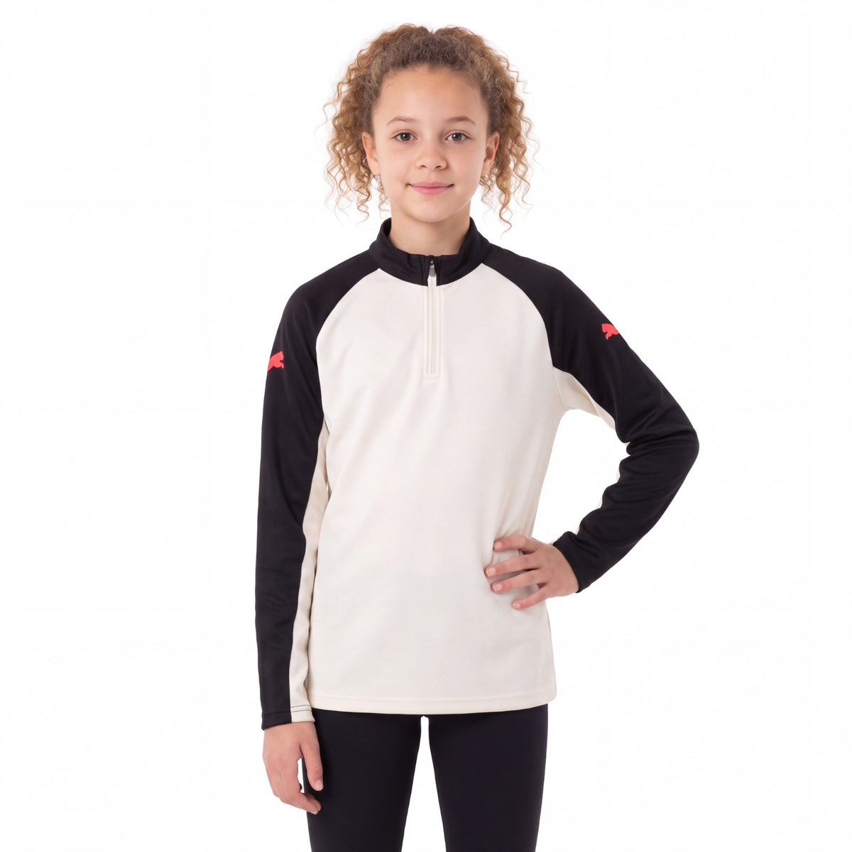 Puma IndividualLIGA dryCELL Kids Half-Zip Training Top