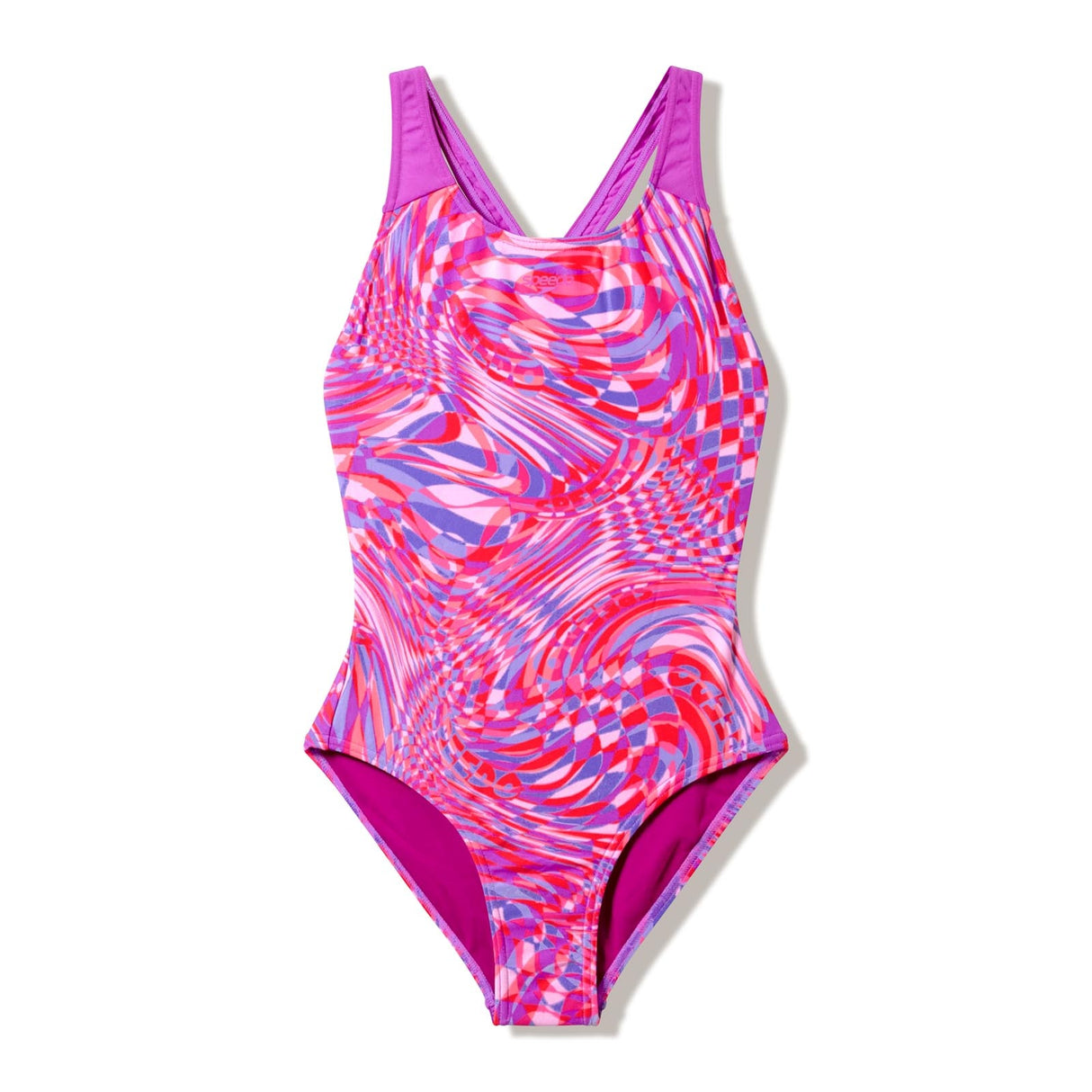 Speedo Printed Splashback Girls Swimsuit