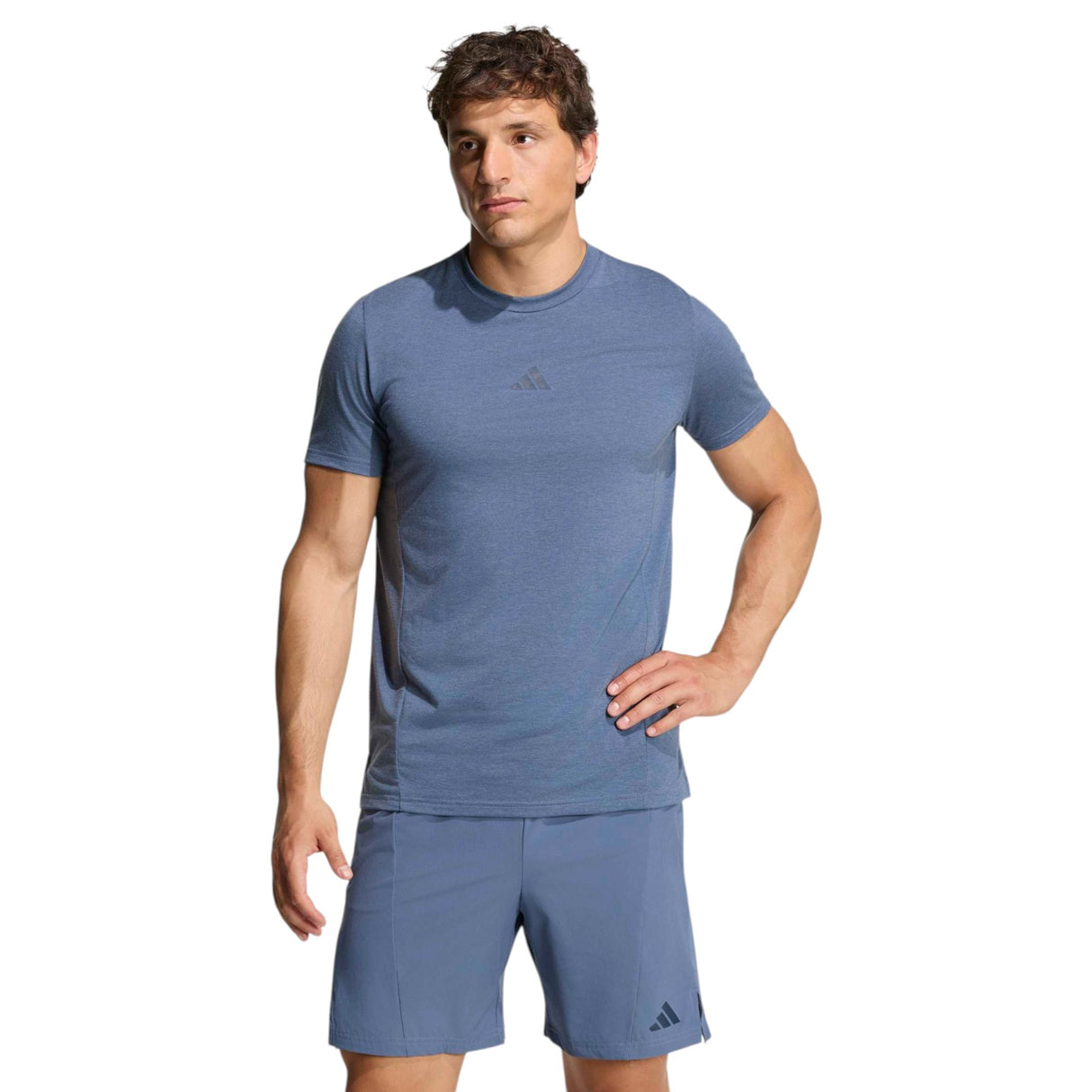 adidas Designed for Training Mens Slim-Fit Workout T-Shirt