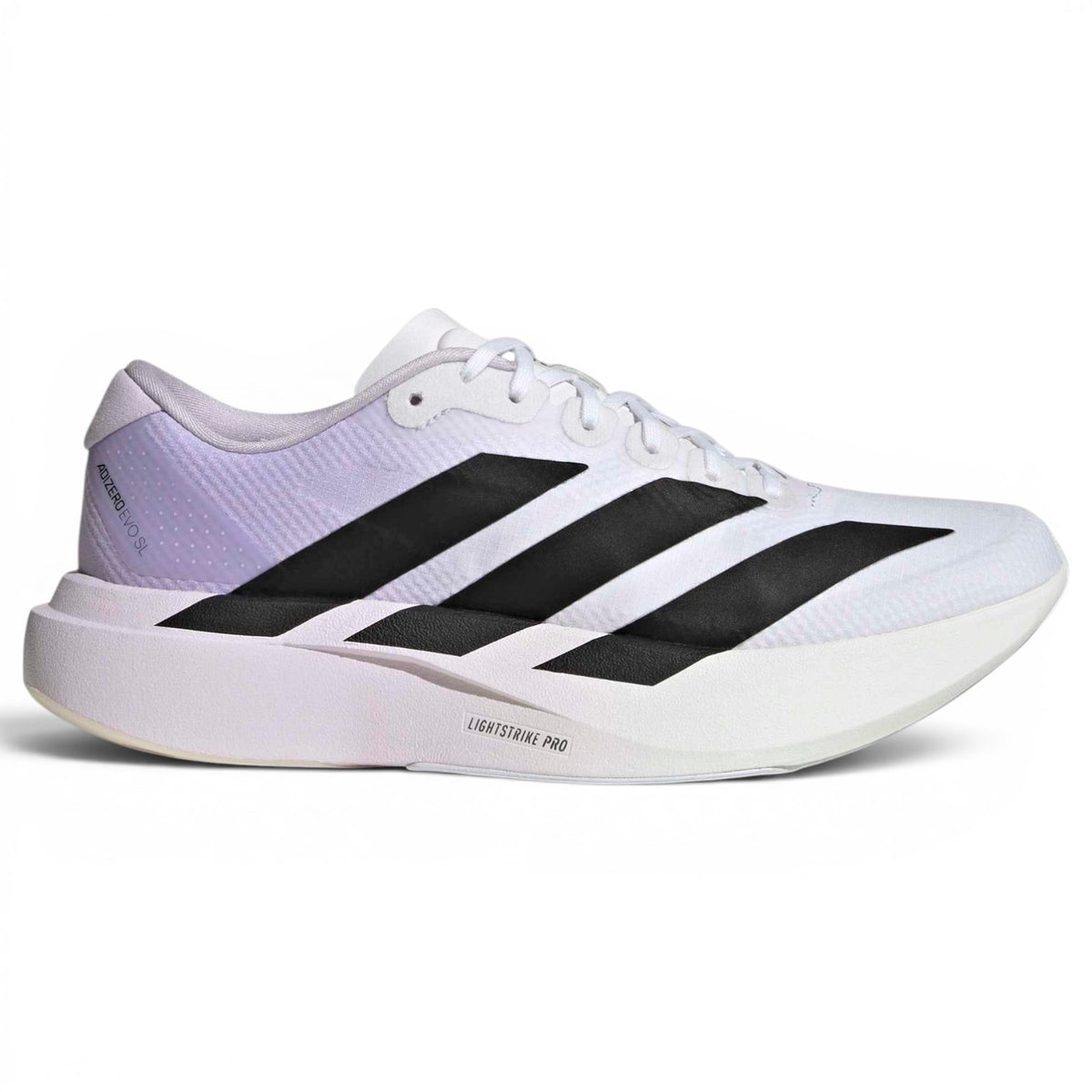 adidas Adizero Evo SL Womens Regular-Fit Woven Running Shoes