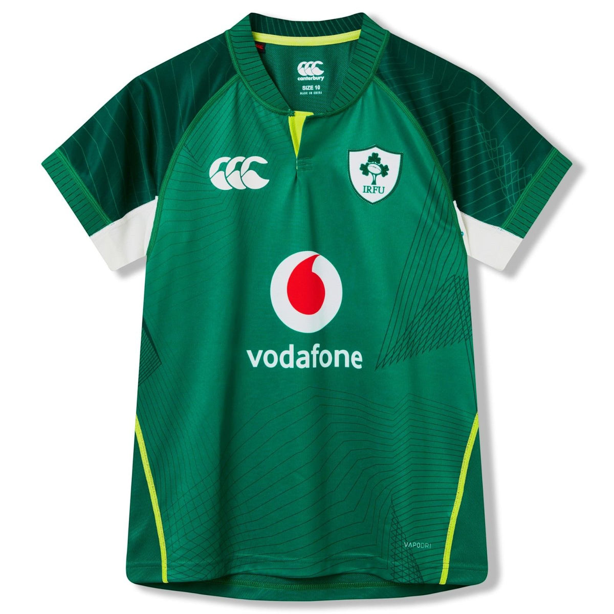 Canterbury IRFU Ireland Rugby Kids 2026 Home Pro Jersey