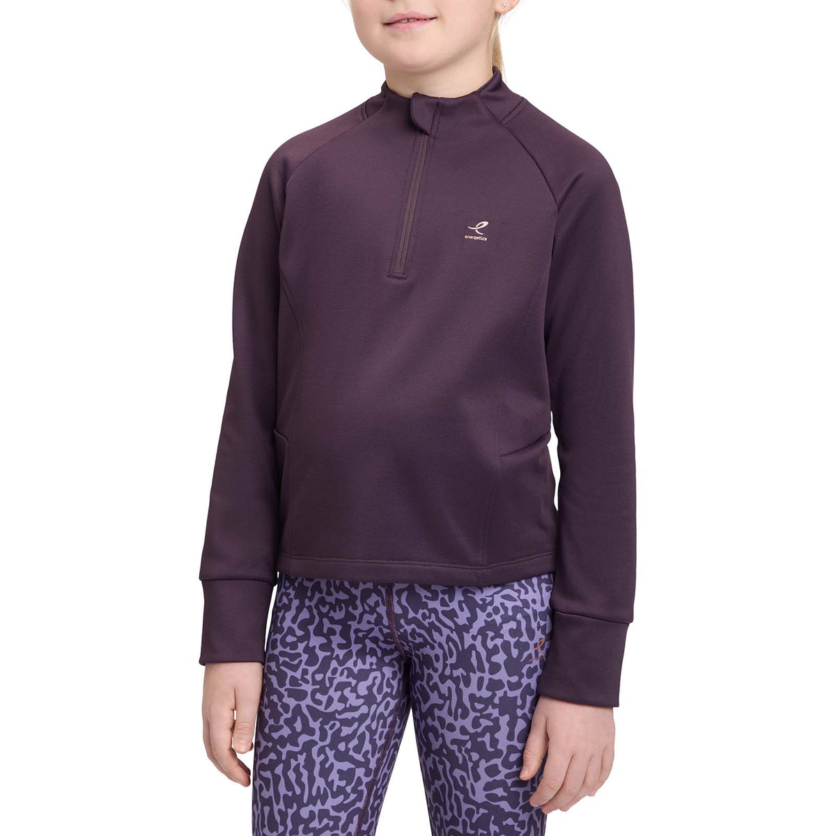 Energetics Winti Girls Fleece Half-Zip Top