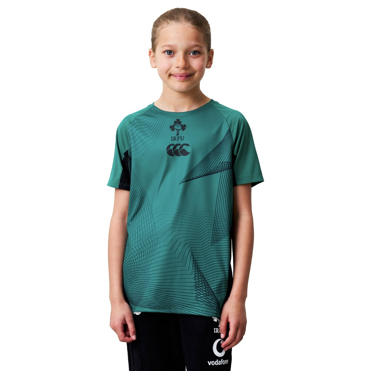 Canterbury IRE Kid Slight Trng Tee Green