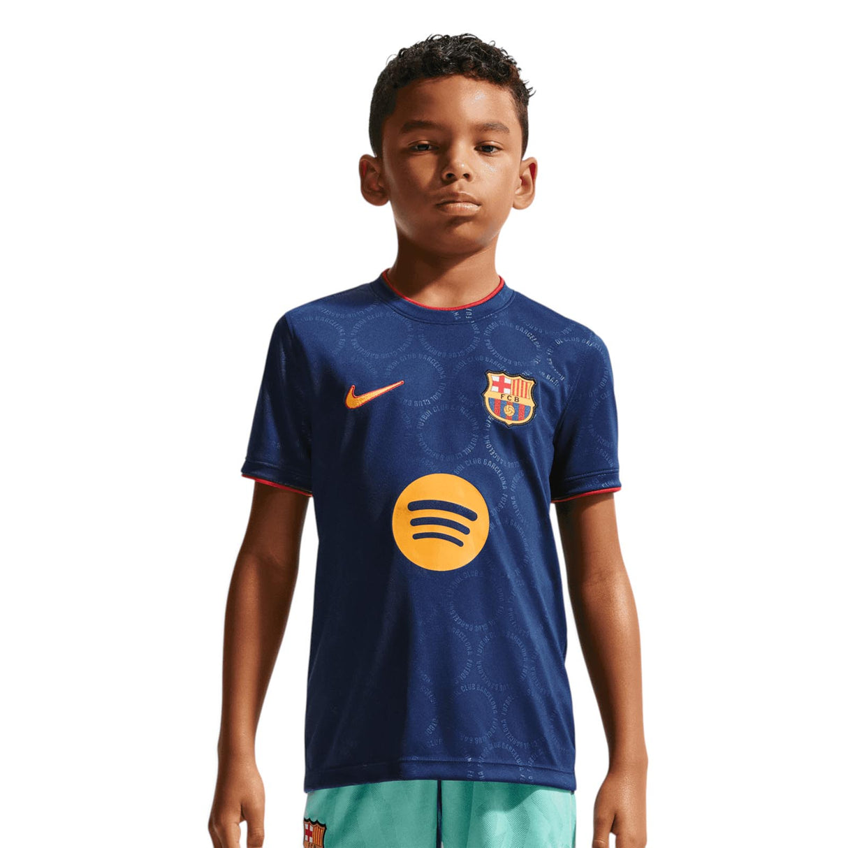 Nike FC Barcelona Third Dri-FIT Kids Pre-Match Jersey