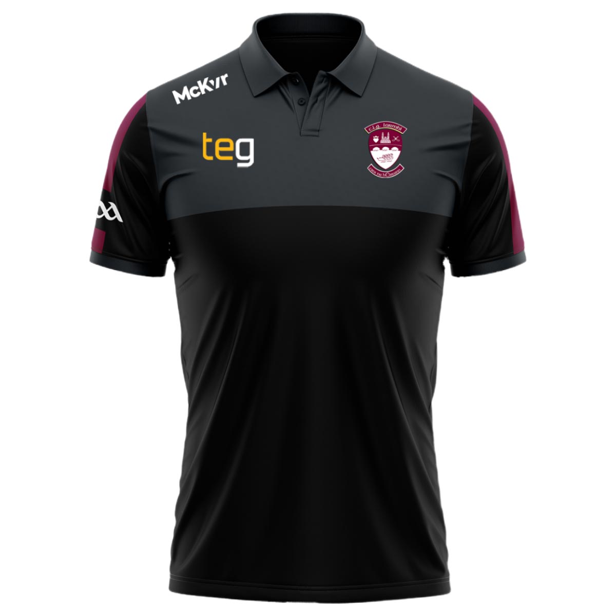 McKeever Westmeath GAA Edge Polo Top Blk