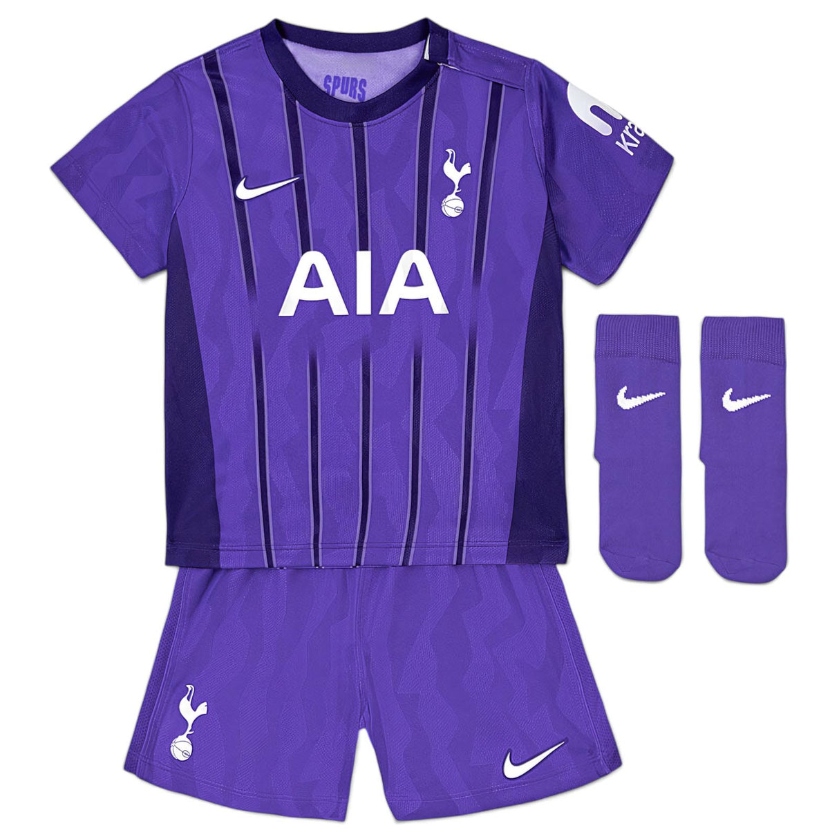 Nike THFC 26 Kids Third Kit Puple