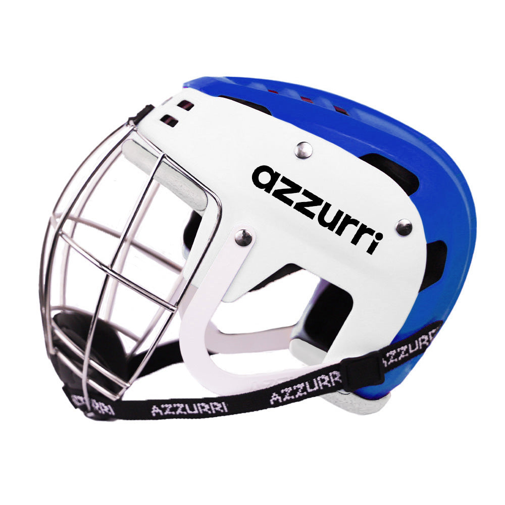 Azzurri HXM Hurling Helmet Blue White