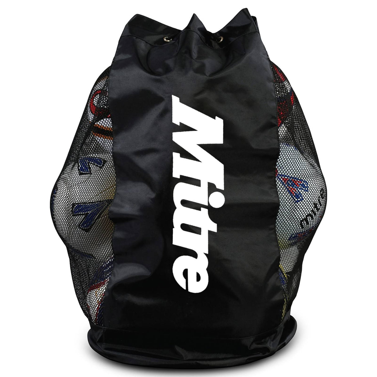 Mitre 12 Ball Mesh Drawstring Football Storage Bag