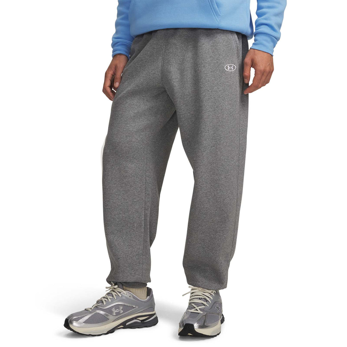 UA Mens Rival Flc Jogger Grey