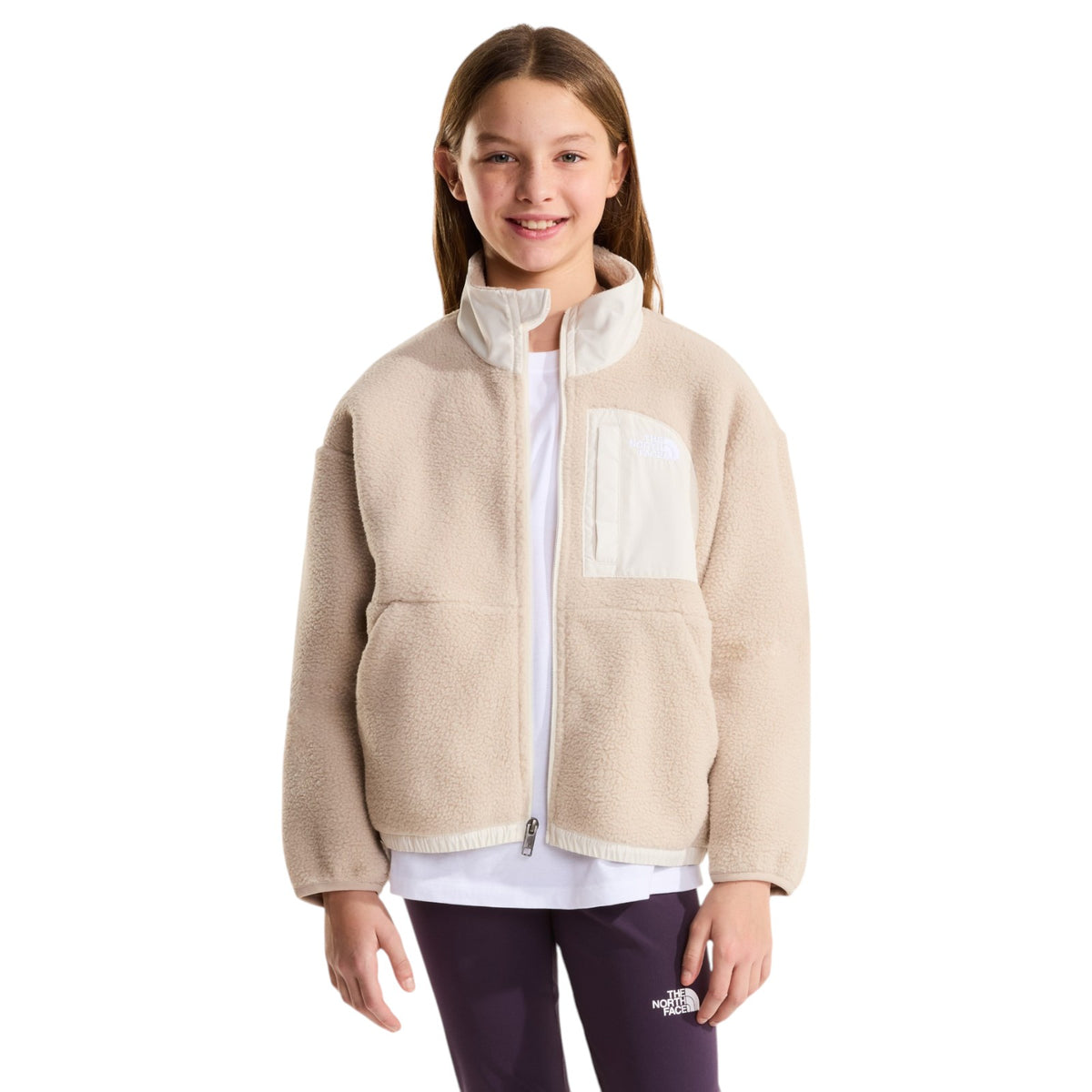 The North Face Girls Yumiori Off-Peak Fleece Jacket