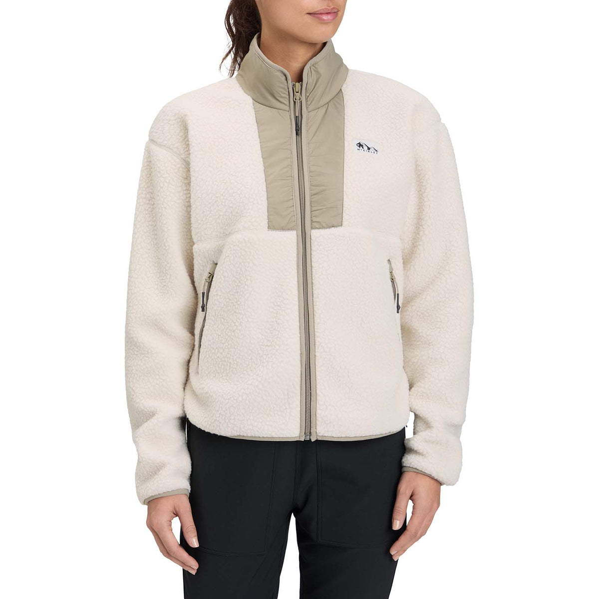 McKinley Fleur Womens Full-Zip Knit Fleece Hiking Jacket