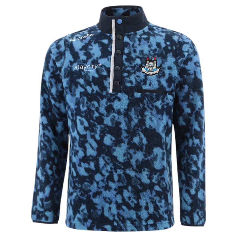 O'Neills Dublin GAA Imperium Kids Snap Fleece Top