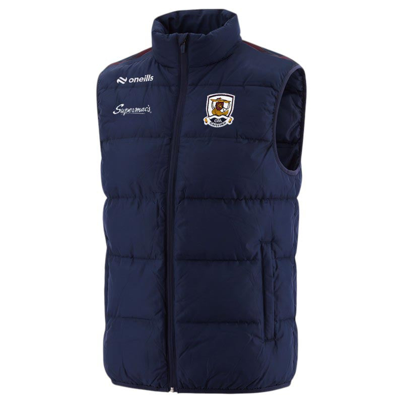 O'Neills Galway GAA Imperium Kids Padded Gilet
