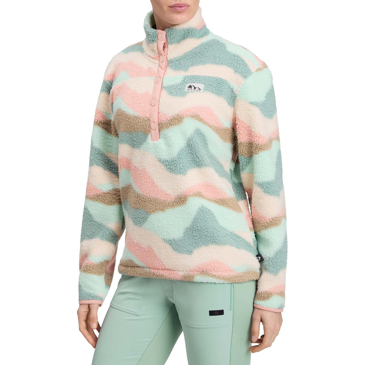 McKinley Farrah HS Womens Lightweight Fleece Hiking Top