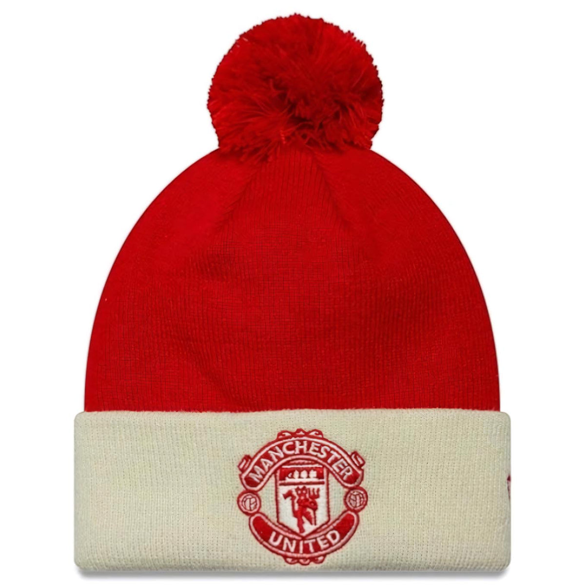 New Era Manchester United 2026 Kids Bobble Beanie