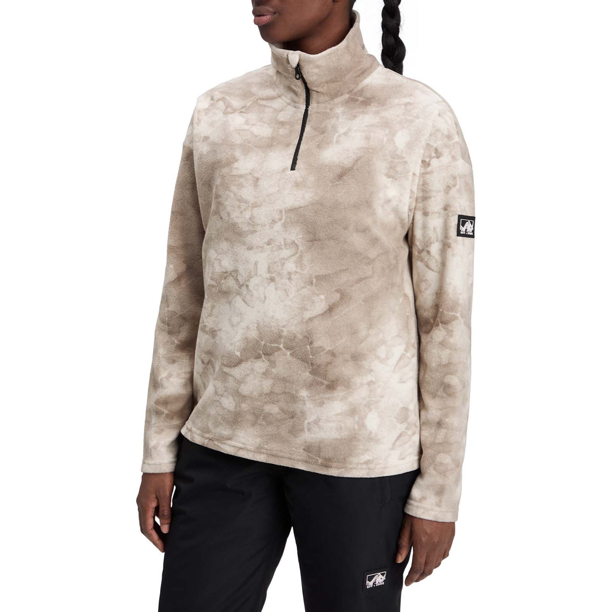 McKinley Ezia Womens Fleece Half-Zip Midlayer Top