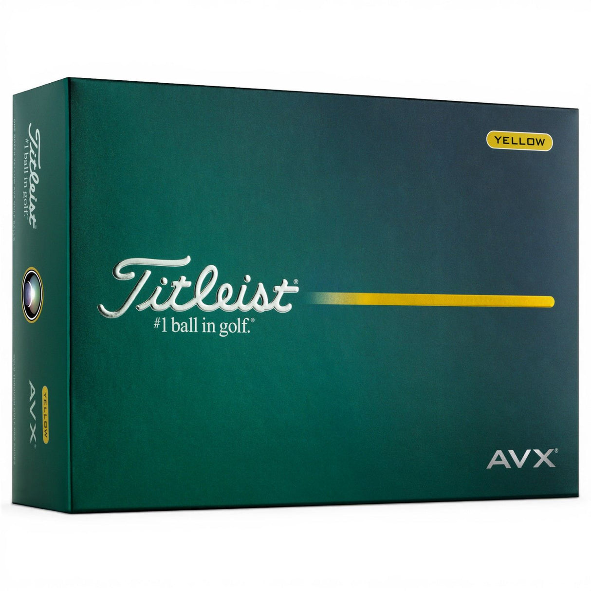 Titleist AVX 2026 Dozen Yellow Golf Balls