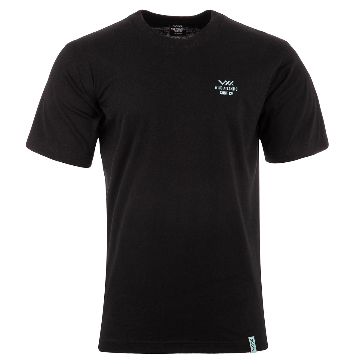 Wild Atlantic Surf Co Atlant Box Tee Blk