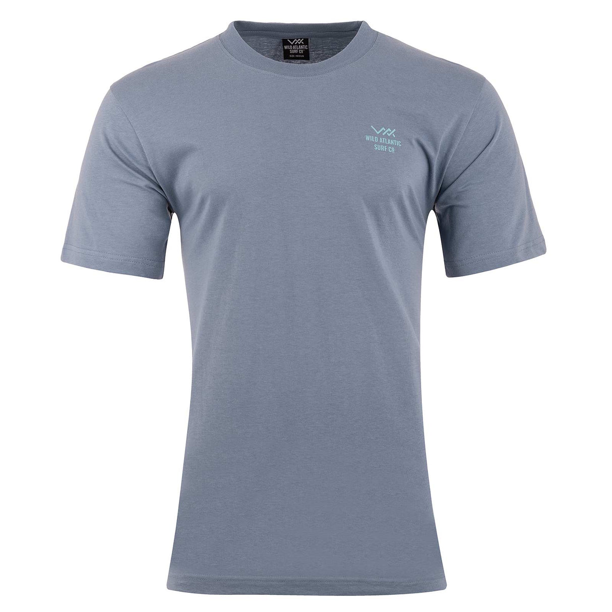 Wild Atlantic Surf Co Atlant Box Tee Blu