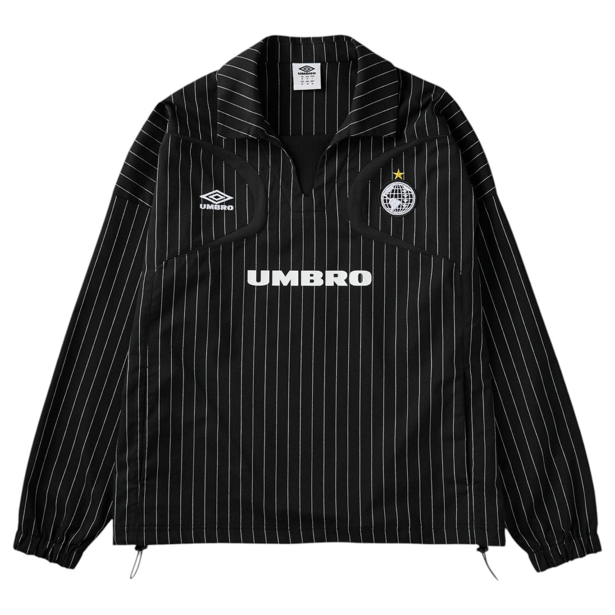 Umbro Pinstripe Adults Loose-Fit Training Drill Top
