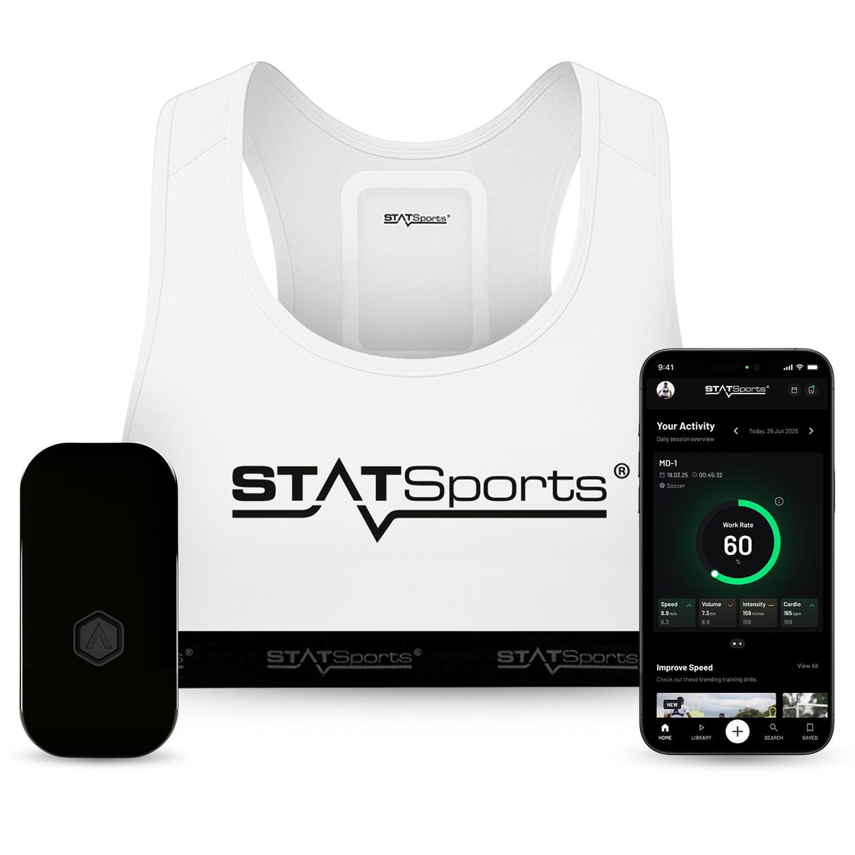 STATSports Academy - White