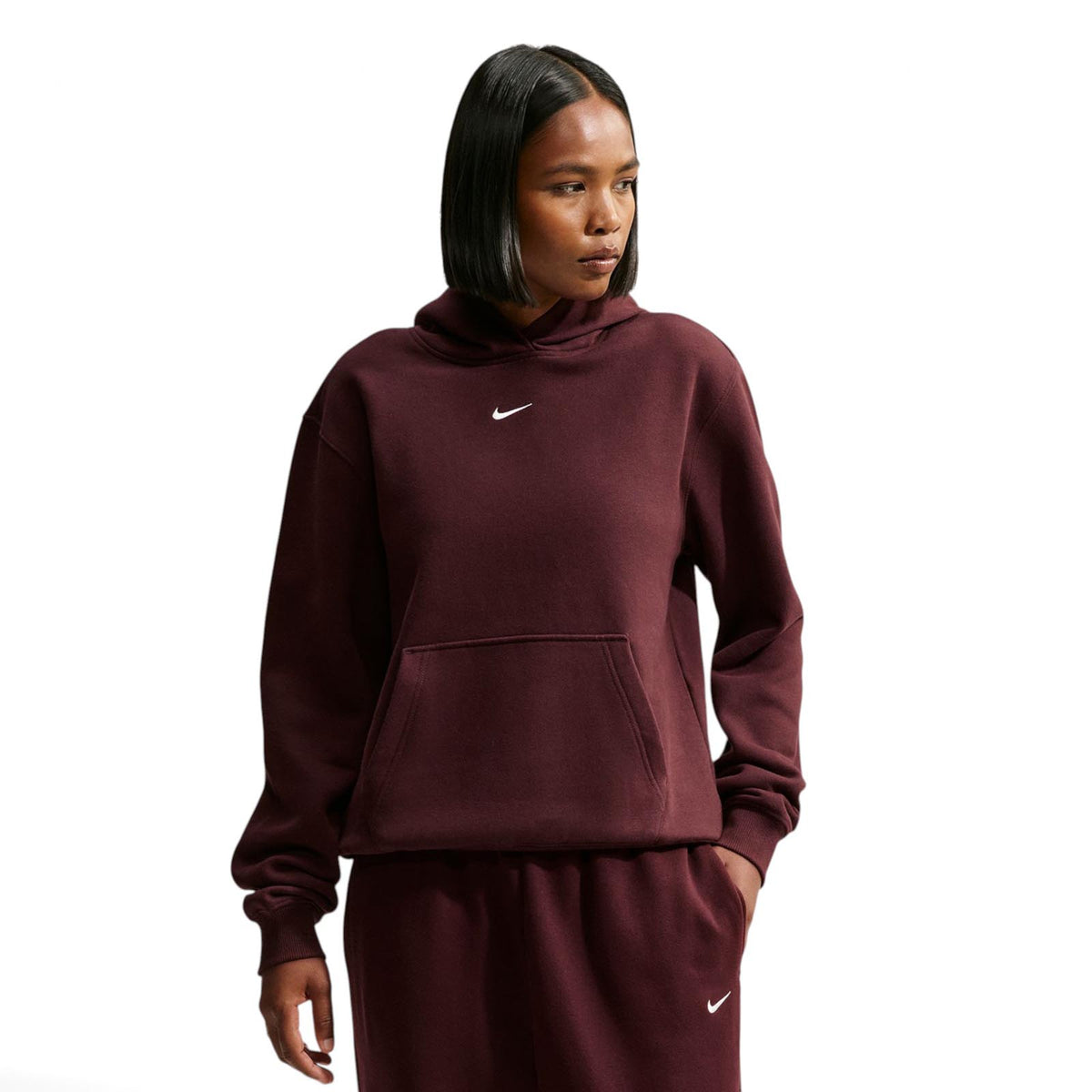 Nike Studio Fleece Womens Pullover Hoodie